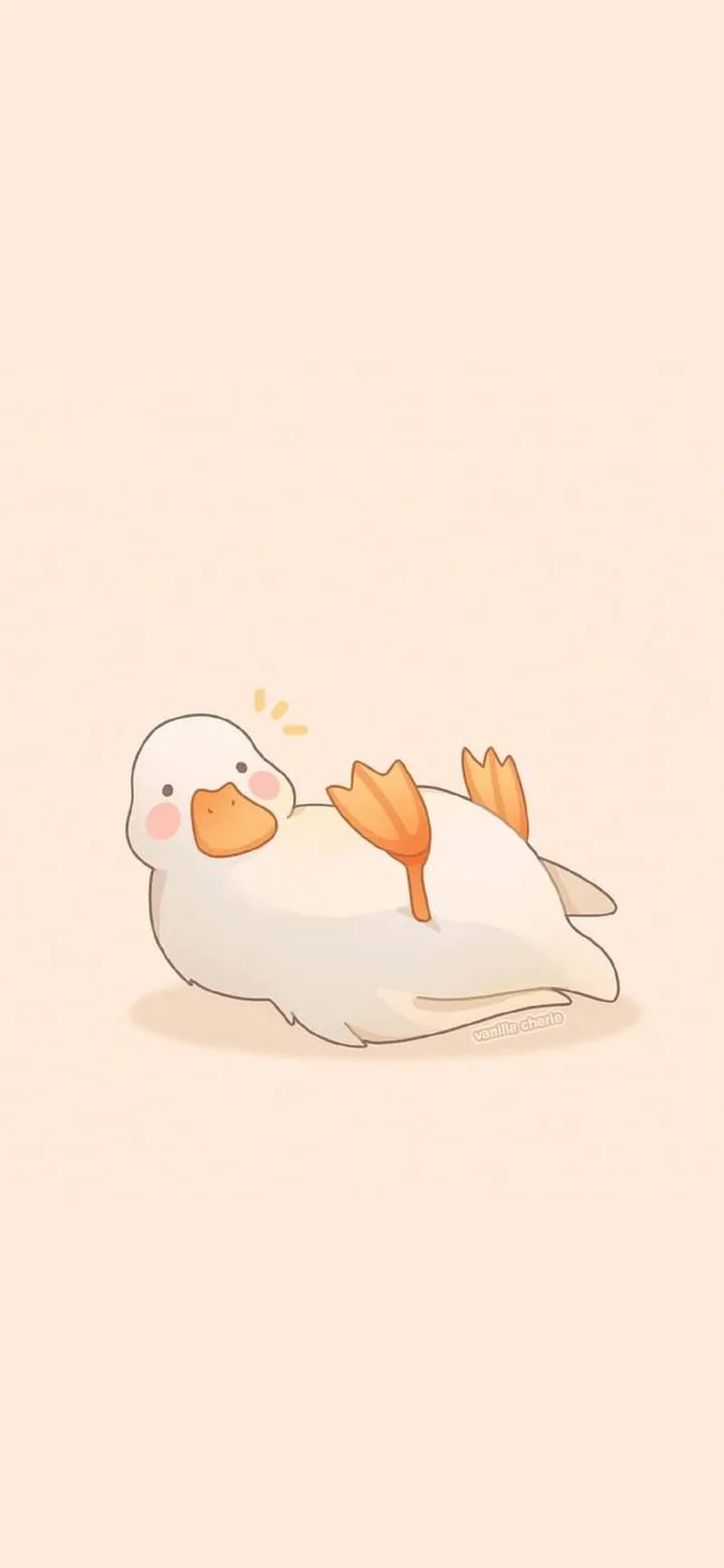 Vẽ con vịt cute chibi cho những ai yêu thích nghệ thuật vẽ tranh đơn giản