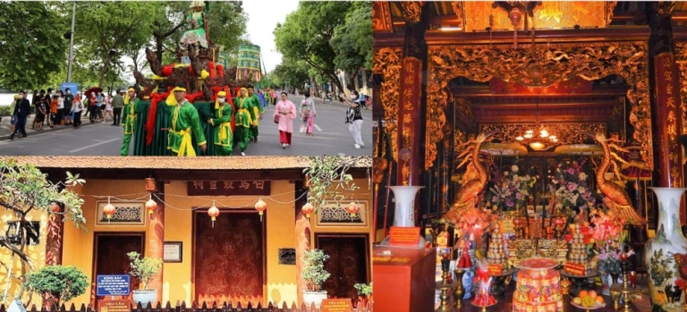 Vẻ đẹp huyền bí của Đền Bạch Mã giữa lòng phố cổ Hà Nội