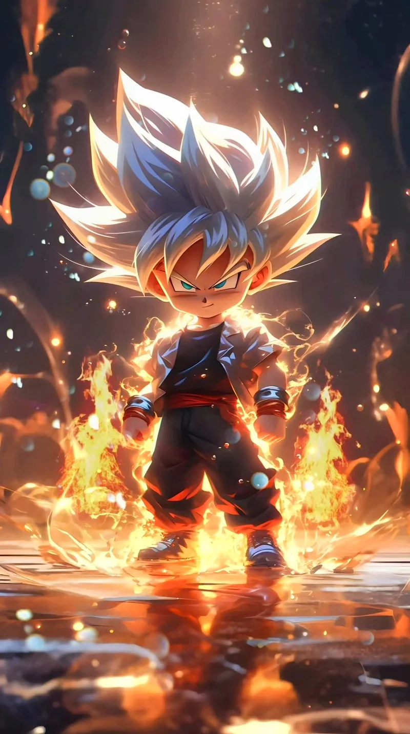 Vẽ goku chibi dễ dàng và nhanh chóng cho các fan vẽ