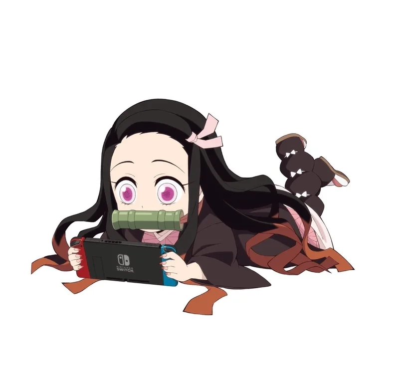Vẽ nezuko chibi cute chưa bao giờ dễ dàng đến thế