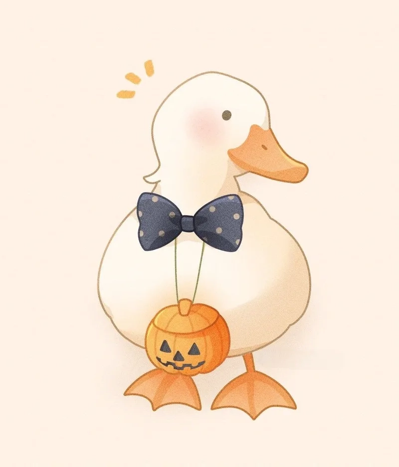 Vịt donald chibi sẽ làm bạn bất ngờ với sự dễ thương của nó