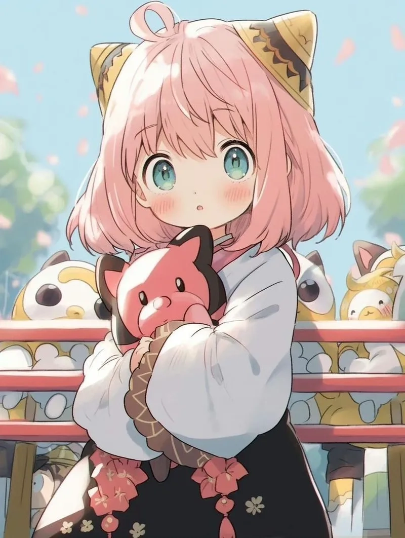 Xem fanart Anya qua bộ ảnh đẹp độc đáo