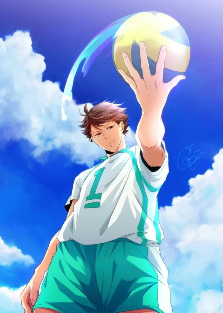 Xem ngay những ảnh Oikawa thần thái từ Haikyuu