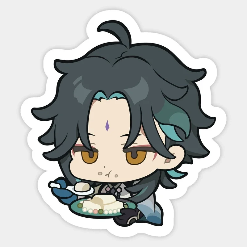 Xiao chibi art là một bức tranh tuyệt vời cho fan Genshin Impact