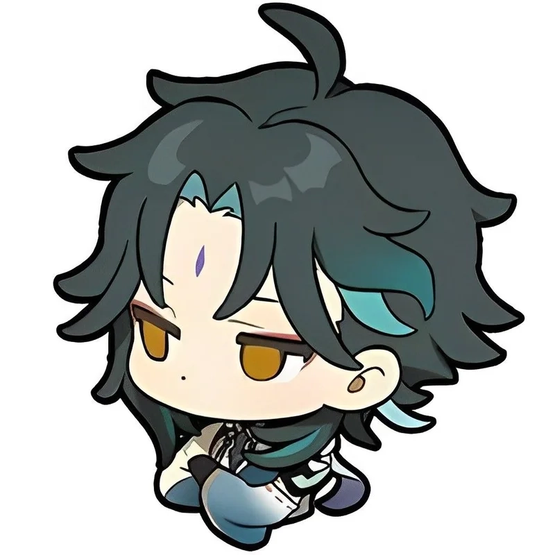 Xiao chibi official art với sự tinh tế và dễ thương khó cưỡng lại