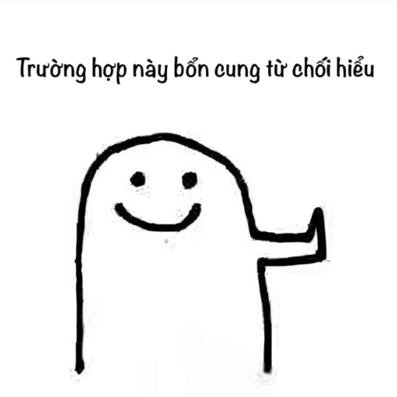 Ý nghĩa của meme từ chối